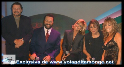 Con Rafi Escudero, Cuco Pena, Dagmar y Lucesita Benitez