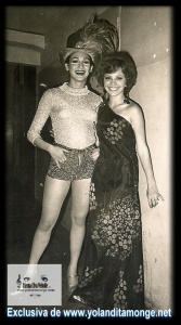 Con Ofelia Medina en Mexico