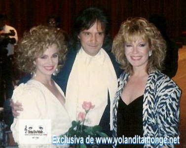 Con Roberto Carlos y Vikki Carr
