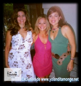 Con las primerisimas actrices Sully Diaz y Claribel Medina